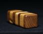 Preview: Pfeffermühle Holz Handarbeit Klein Urig Patchwork - CP1801374