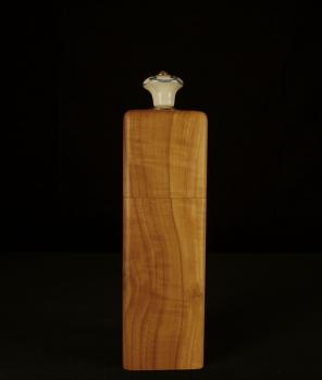 Preview: Pfeffermühle Holz Handarbeit Rinde Urig Apfel - CP1801295