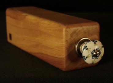 Preview: Pfeffermühle Holz Handarbeit Rinde Urig Apfel - CP1801295