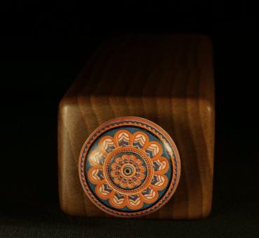 Pfeffermühle Holz Handarbeit Walnuss Urig Rinde - CP1801300