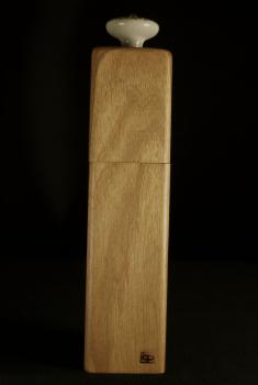 Pfeffermühle Holz Handarbeit Walnuss Urig Rinde - CP1801304