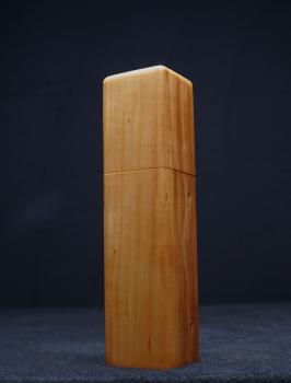 Pfeffermühle Holz Handarbeit Rinde Urig Apfel - CP1801376