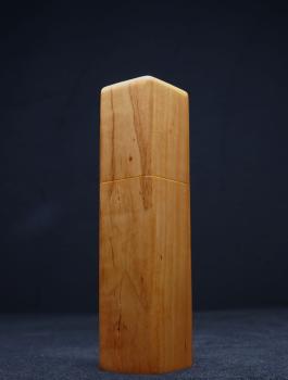 Pfeffermühle Holz Handarbeit Rinde Urig Apfel - CP1801376