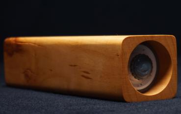 Pfeffermühle Holz Handarbeit Rinde Urig Apfel - CP1801377