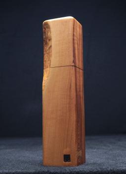 Pfeffermühle Holz Handarbeit Rinde Urig Apfel - CP1801378