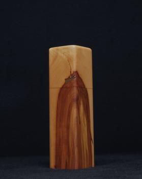Pfeffermühle Holz Handarbeit Rinde Urig Apfel - CP1801379