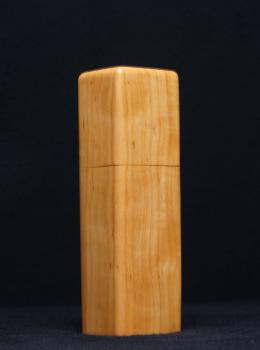 Pfeffermühle Holz Handarbeit Rinde Urig Apfel - CP1801380