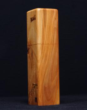 Pfeffermühle Holz Handarbeit Rinde Urig Apfel - CP1801382
