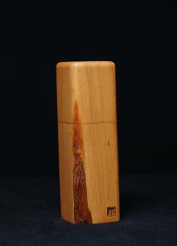 Pfeffermühle Holz Handarbeit Rinde Urig Birne - CP1801385