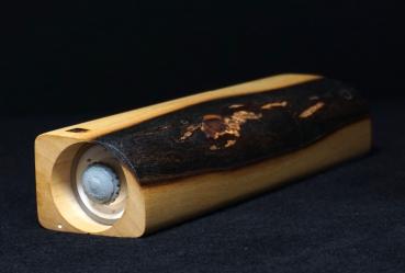 Pfeffermühle Holz Handarbeit Rinde Urig Walnuss - CP1801390