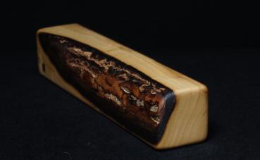 Pfeffermühle Holz Handarbeit Groß Rinde Walnuss - CP1801396