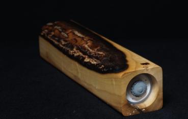 Pfeffermühle Holz Handarbeit Groß Rinde Walnuss - CP1801396