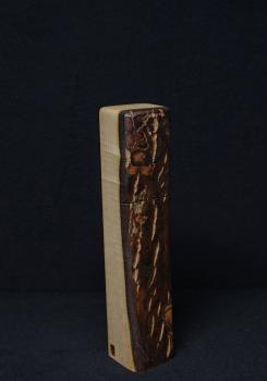 Pfeffermühle Holz Handarbeit Groß Rinde Walnuss - CP1801397