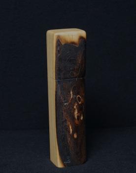 Pfeffermühle Holz Handarbeit Groß Rinde Walnuss - CP1801398