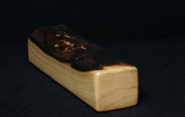 Preview: Pfeffermühle Holz Handarbeit Groß Rinde Walnuss - CP1801398