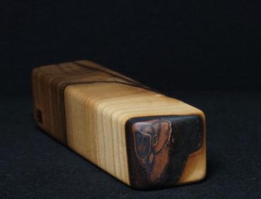 Pfeffermühle Holz Handarbeit Groß Rinde Walnuss - CP1801400