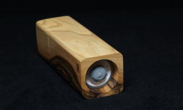 Pfeffermühle Holz Handarbeit Rinde Urig Walnuss - CP1801412