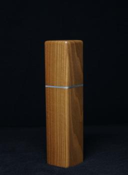 Preview: Pfeffermühle Holz Handarbeit Rinde Urig Walnuss - CP1801422