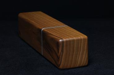 Preview: Pfeffermühle Holz Handarbeit Rinde Urig Walnuss - CP1801422