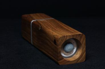 Pfeffermühle Holz Handarbeit Rinde Urig Walnuss - CP1801423