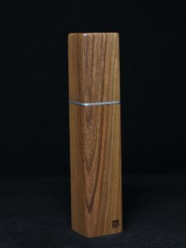 Pfeffermühle Holz Handarbeit Rinde Urig Walnuss - CP1801424