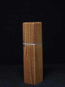 Pfeffermühle Holz Handarbeit Rinde Urig Walnuss - CP1801426