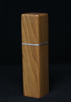 Pfeffermühle Holz Handarbeit Rinde Urig Walnuss - CP1801429