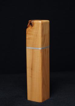 Pfeffermühle Holz Handarbeit Rinde Urig Apfel - CP1801440