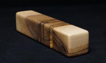 Pfeffermühle Holz Handarbeit Walnuss Gold Urig Rinde - CP1801450