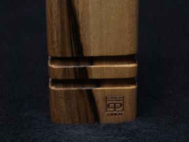 Pfeffermühle Holz Handarbeit Walnuss Gold Urig Rinde - CP1801456