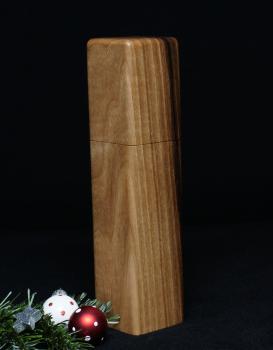 Preview: Pfeffermühle Holz Handarbeit Weihnachten Walnuss - CP1801457