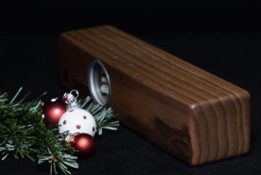 Preview: Pfeffermühle Holz Handarbeit Weihnachten Walnuss - CP1801461