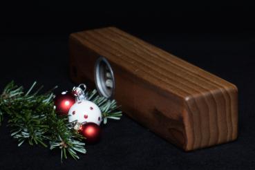 Preview: Pfeffermühle Holz Handarbeit Weihnachten Walnuss - CP1801461