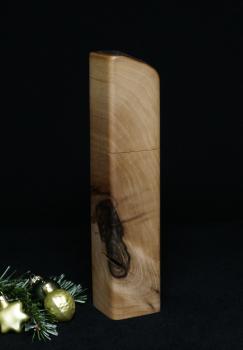 Preview: Pfeffermühle Holz Handarbeit Weihnachten Walnuss - CP1801464