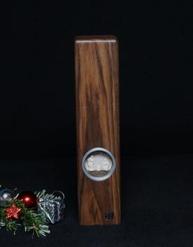 Pfeffermühle Holz Handarbeit Weihnachten Walnuss - CP1801467