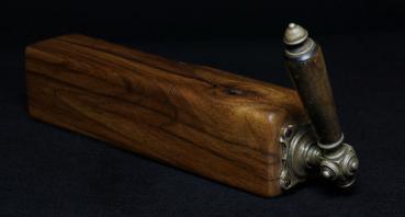 Preview: Pfeffermühle Holz Handarbeit Urig Handgefertigt Walnuss - CP1801470