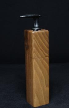 Preview: Pfeffermühle Holz Handarbeit Urig Handgefertigt Walnuss - CP1801472