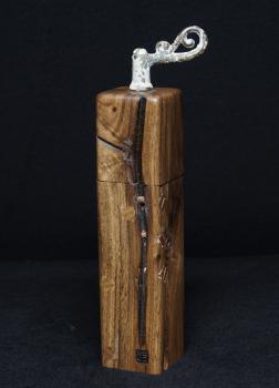 Pfeffermühle Holz Handarbeit Urig Handgefertigt Walnuss - CP1801474