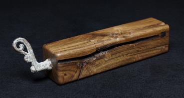 Preview: Pfeffermühle Holz Handarbeit Urig Handgefertigt Walnuss - CP1801474