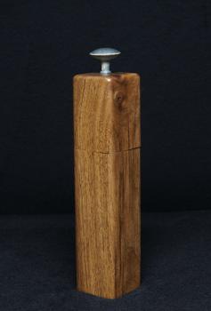 Preview: Pfeffermühle Holz Handarbeit Urig Handgefertigt Walnuss - CP1801476