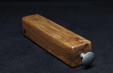 Preview: Pfeffermühle Holz Handarbeit Urig Handgefertigt Walnuss - CP1801476