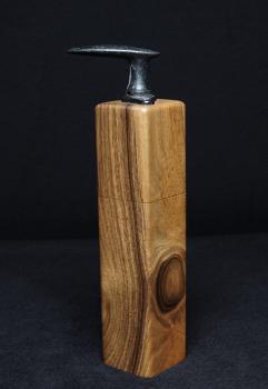 Preview: Pfeffermühle Holz Handarbeit Urig Handgefertigt Walnuss - CP1801477