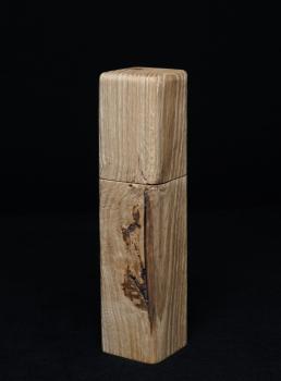 Pfeffermühle Holz Handarbeit Rinde Urig Walnuss - CP1801489