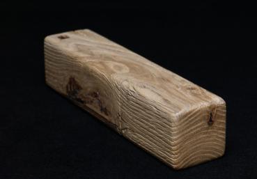 Preview: Pfeffermühle Holz Handarbeit Rinde Urig Walnuss - CP1801489