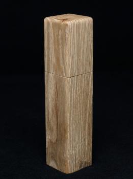 Preview: Pfeffermühle Holz Handarbeit Rinde Urig Walnuss - CP1801490