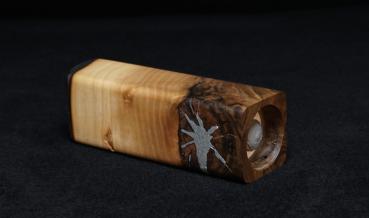 Pfeffermühle Holz Handarbeit Gross Rinde Walnuss- CP1801501