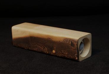 Pfeffermühle Holz Handarbeit Gross Rinde Walnuss- CP1801502