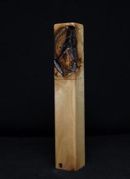 Pfeffermühle Holz Handarbeit Groß Rinde Walnuss - CP1801504