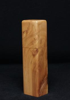 Preview: Pfeffermühle Holz Handarbeit Rinde Urig Apfel - CP1801511