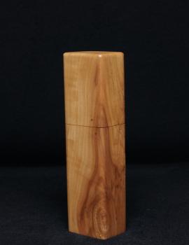 Preview: Pfeffermühle Holz Handarbeit Rinde Urig Apfel - CP1801512